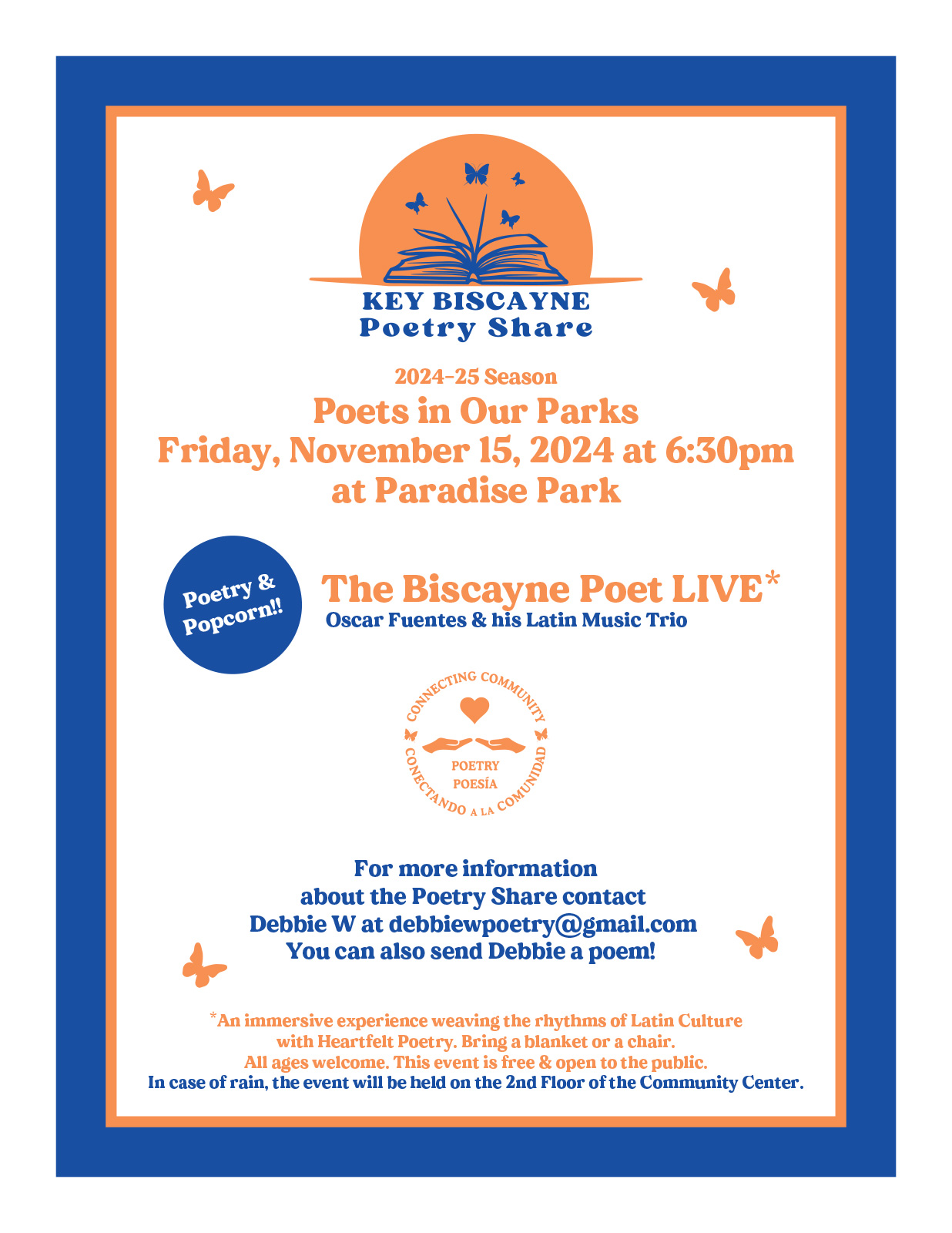 Nov 15 | Key Biscayne Poetry Share