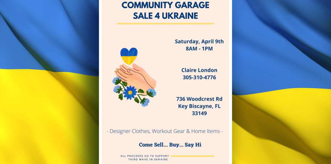 Community Garage Sale to Support Ukraine