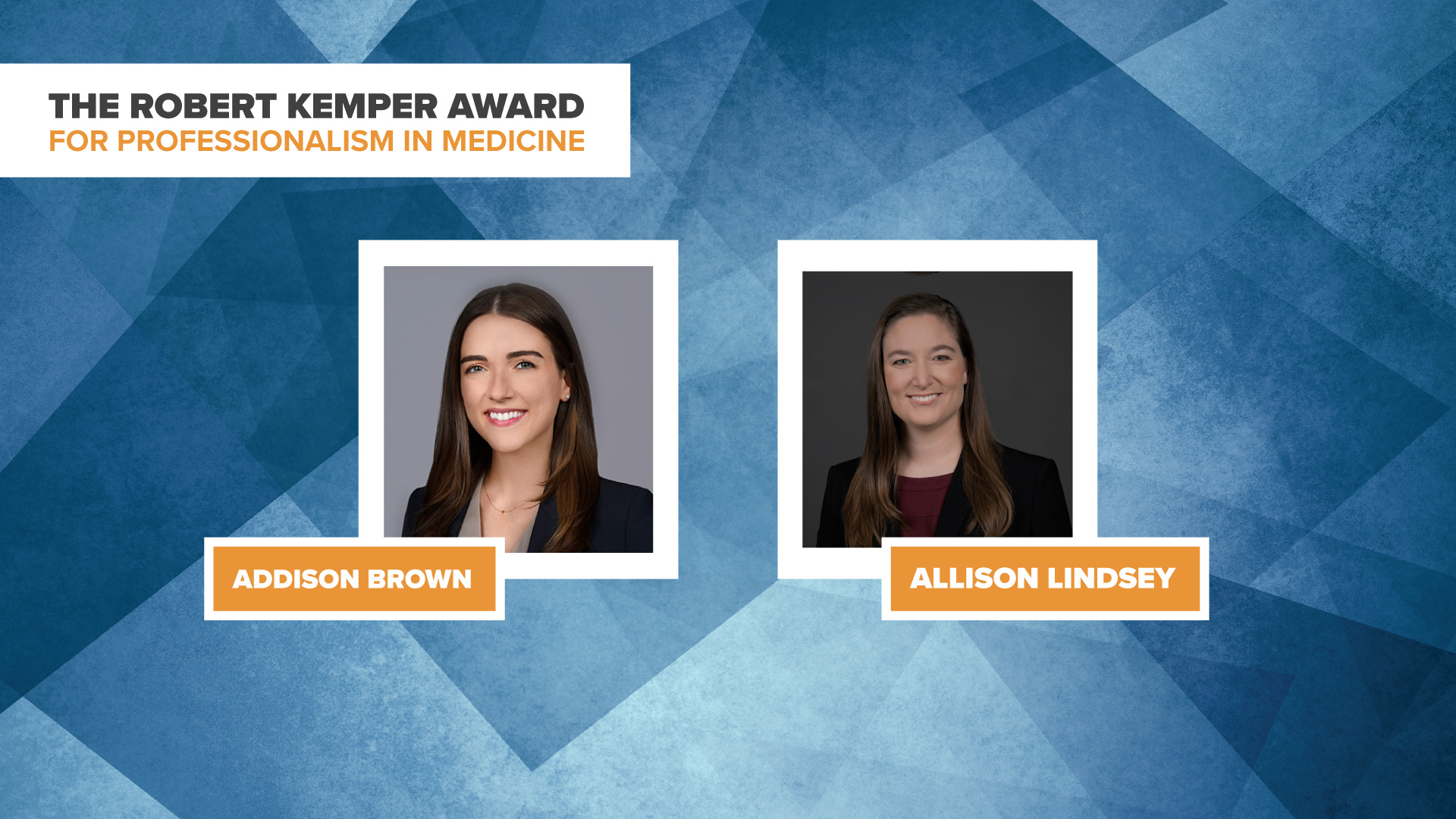 2023 Robert Kemper Award for Professionalism in Medicine