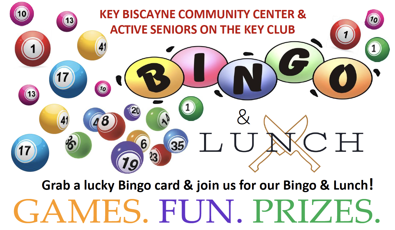 JUN 6 | Bingo Lunch - Key Biscayne Community Foundation