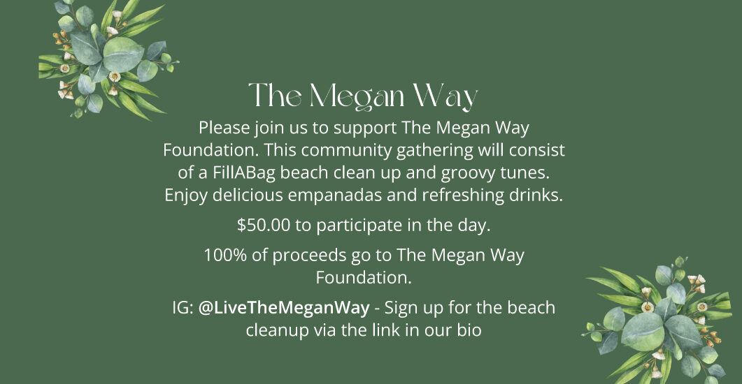 SEP 7 | The Megan Way & Fillabag Beach Cleanup